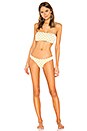 view 4 of 4 Itsy Bitsy Bikini Brazilian Bottom in Yellow