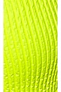 view 5 of 5 Peek A Boo Underwire Bikini Top in Neon Yellow