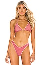 view 1 of 5 TOP BIKINI STARDUST in Rose Pink