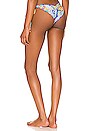 view 3 of 4 Seamless Ruched Bikini Bottom in Amalfi
