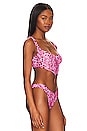 view 2 of 4 Wild Thing Bustier Top in Neon Pink