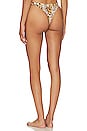 view 4 of 5 Mamacita Reversible High Leg Brazilian Bikini Bottom in Multicolor