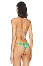 view 3 of 5 Palm Breeze Wavy Luxe Bikini Top in Multicolor