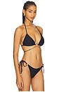 view 2 of 4 Multi Ring Triangle Top in Black