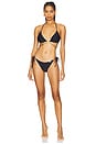 view 4 of 4 Multi Ring Triangle Top in Black