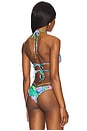 view 3 of 5 Crystallized Looped Triangle Top in Multicolor