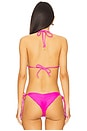 view 3 of 5 Seamless Triangle Top in Fuchsia
