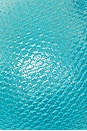 view 4 of 4 Luminous Square Neck Laced Up One Piece Swimsuit in Metallic Blue