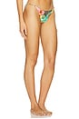 view 2 of 5 Chain Sides Full Back Bikini Bottom in Multicolor