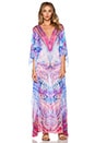 view 1 of 3 Amanecer Long Caftan in Multicolor