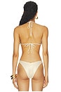 view 3 of 5 TOP BIKINI SEAMLESS in Gold