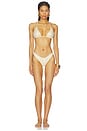 view 4 of 5 TOP BIKINI SEAMLESS in Gold
