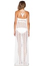 view 3 of 3 Amor Marinero Maxi Dress in White