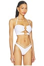 view 3 of 5 TOP BIKINI in White