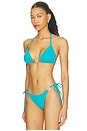 view 2 of 5 TOP BIKINI BAMBOO in Teal