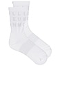 view 1 of 4 Power Stride Socks in White