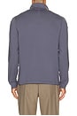view 2 of 4 Soft Jersey Half Zip Sweater in Dusty Diamond