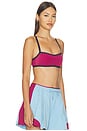 view 2 of 4 Like A Cloud Bra in True Navy & Raspberry Rave