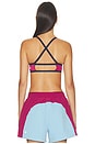 view 4 of 4 Like A Cloud Bra in True Navy & Raspberry Rave