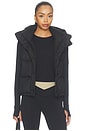 view 1 of 6 Wunder Puff Cropped Vest in Black