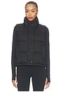 view 2 of 6 Wunder Puff Cropped Vest in Black