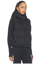 view 4 of 6 Wunder Puff Cropped Vest in Black