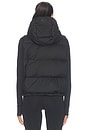 view 5 of 6 Wunder Puff Cropped Vest in Black