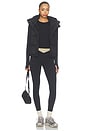 view 6 of 6 Wunder Puff Cropped Vest in Black