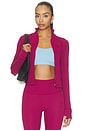 view 2 of 5 Define Cropped Jacket Nulu in Raspberry Rave