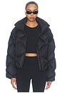 view 2 of 5 Featherweight Cropped Quilted Puffer in Black