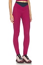 view 2 of 6 Ribbed-waist Pant in True Navy & Raspberry Rave