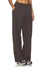 view 2 of 6 Steady State SuperLoft Pant in Mahogany Muse