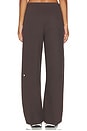 view 5 of 6 Steady State SuperLoft Pant in Mahogany Muse