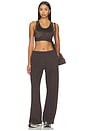 view 6 of 6 Steady State SuperLoft Pant in Mahogany Muse