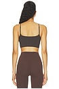 view 4 of 4 UnderEase Ribbed Bralette in Mahogany Muse
