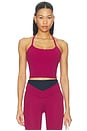 view 1 of 4 Flow Y Cropped Tank Top in Raspberry Rave