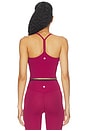 view 4 of 4 Flow Y Cropped Tank Top in Raspberry Rave