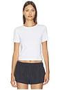 view 1 of 4 Little Jersey Tee in White