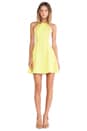 view 4 of 4 Light It Up Flare Dress in Yellow & Nude