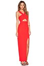 view 2 of 3 Flamboyant Flame Maxi Dress in Red