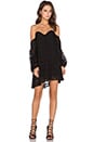 view 5 of 5 MINIVESTIDO HOMBRO DESCUBIERTO EVER SO EUPHORIC in Black