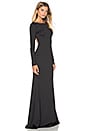 view 3 of 4 Monaco Gown in Black