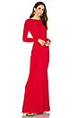 view 3 of 4 Monaco Gown in Red