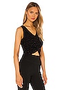 view 2 of 5 Infinite Twist Top in Black