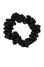 view 1 of 1 Small Pony Scrunchie in Silk Charmeuse Black