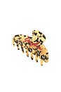 view 2 of 3 Mlb Yankees Rhinestone Hair Clip in Tortoise Shell