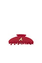 view 2 of 3 Atlanta Braves Charm Hair Clip in Red