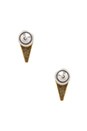 view 3 of 3 The Mini Spike Stud Earrings in Gold