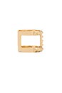 view 2 of 5 The T-Bar Punk Stud Ring in Gold