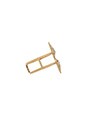 view 2 of 3 The Double Diamond Marble Ring in Gold